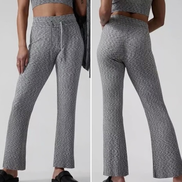 Athleta Revolve Ribbed Pants - Picture 1 of 5